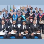 Sessão Magna de Iniciação na Loja Príncipe da Paz com a presença do Grão-mestre André Wanderley