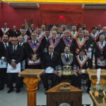 Sessão Magna de Iniciação na Loja Filhos do Amor e da Luz com a presença do Grão-mestre André Wanderley