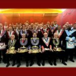 Sessão Magna de Aniversário de 43 anos da Loja Amor ao Trabalho do Rio com a presença do Grão-mestre André Wanderley