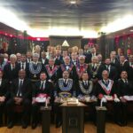 Sessão Magna de Exaltação na Loja Irmão José Sant’Ana Mateus com a presença do Grão-mestre André Wanderley