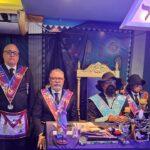 Sessão Magna de Exaltação na Loja Obreiros da Perfeição com o Grão-mestre André Wanderley representado pelo seu secretariado